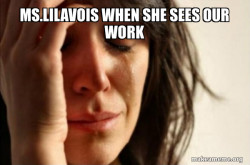 First World Problems