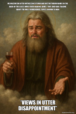 Godâs Utter Disappointment