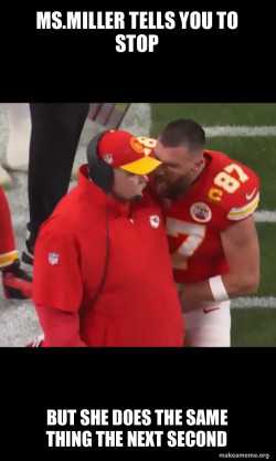 Travis Kelce and Coach