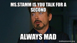 Tony Stark Eye Roll