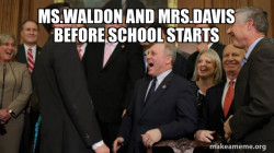 And then we told them
