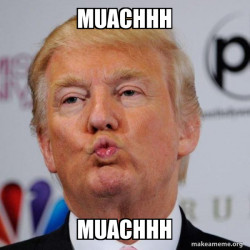 Donald Trump Kissing