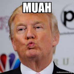 Donald Trump Kissing