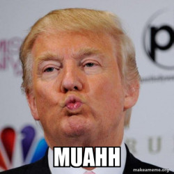 Donald Trump Kissing
