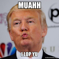 Donald Trump Kissing