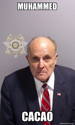 Rudy Giuliani Mugshot