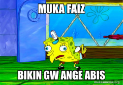 Mocking SpongeBob