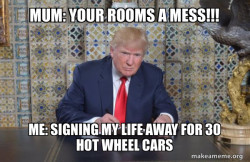 Donald Trump Writing Speech