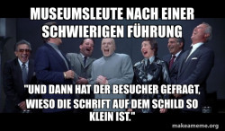 Dr Evil and Henchmen laughing - and then they said