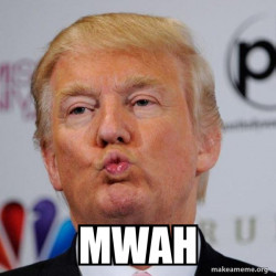 Donald Trump Kissing