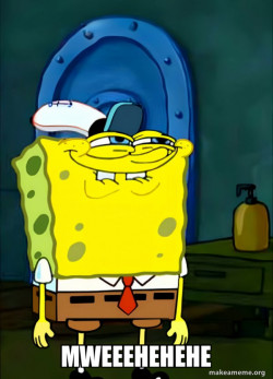 SpongeBob Grin
