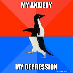 Socially Awesome Awkward Penguin