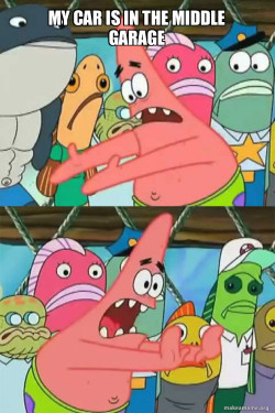Push It Somewhere Else Patrick