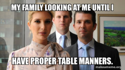 The Trump Kids Eric, Donald Jr and Ivanka