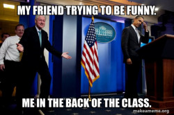 Inappropriate Timing Bill Clinton