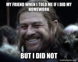Happy Ned Stark Meme