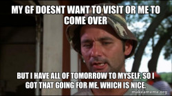 Bill Murry Caddyshack (So I got that going for me)