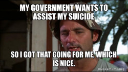 Bill Murry Caddyshack (So I got that going for me)