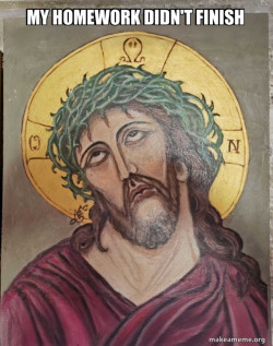 Jesus Is So Done With This Shit