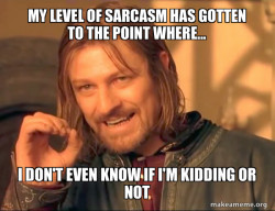 One Does Not Simply