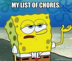 Tough SpongeBob