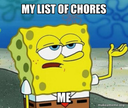 Tough SpongeBob