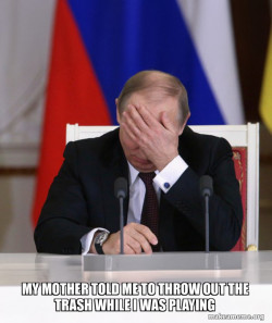 Putin Facepalm