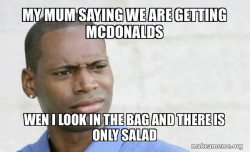 Confused Black Man