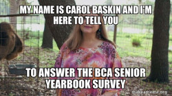 Carole Baskins (Carol ?)