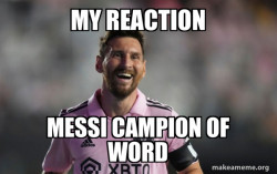 Happy Messi