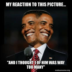 Two Faced Obama