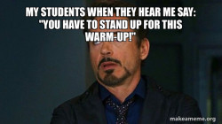 Tony Stark Eye Roll