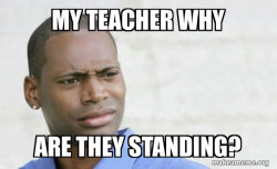 Confused Black Man