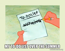 To Do List - Nothing