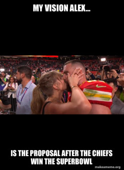 Taylor Swift and Travis Kelce Superbowl 2024