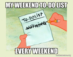 To Do List - Nothing