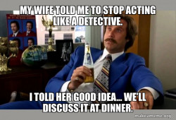 Ron Burgundy - boy that escalated quickly