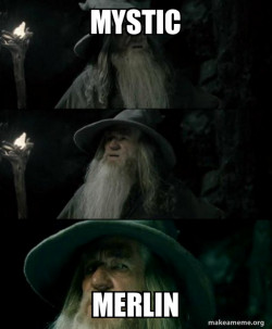 Confused Gandalf