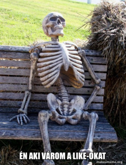 Waiting Skeleton