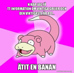 Slowpoke the Pokemon