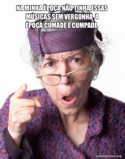 Disapproving Grandma