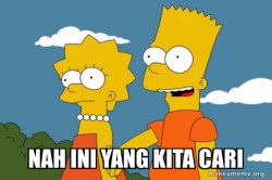 Bart and Lisa Chat