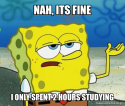 Tough SpongeBob