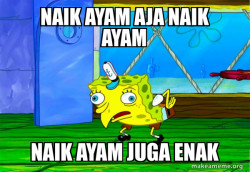 Mocking SpongeBob