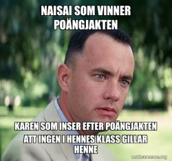 Forrest Gump just like that