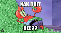 Mr Krabs Money