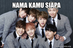 K-Pop Band BTS (Bangtan Boys)