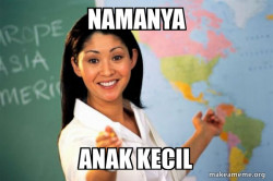 Unhelpful High School Teacher