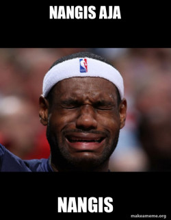 Lebron Crying
