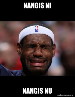 ron Crying